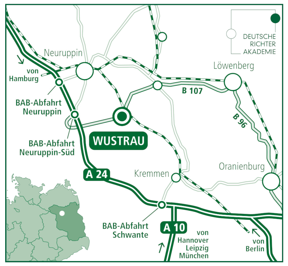 Anreise Wustrau