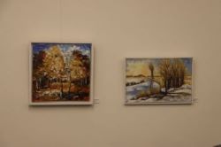 Vernissage in der Tagungsstätte Wustrau