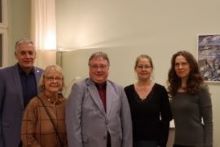 Vernissage in der Tagungsstätte Wustrau