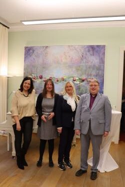 Vernissage in der Tagungsstätte Wustrau